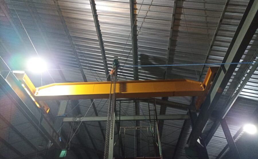 Fabrikasi & Instalasi Overhead Crane 10T Workshop